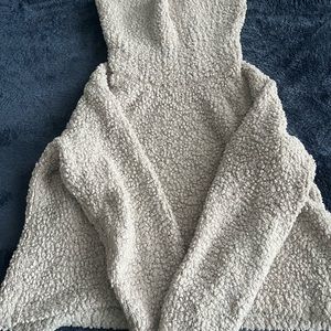 White ish gray pink republic knubby sweater